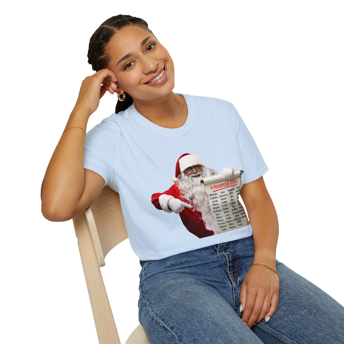 Naughty List Christmas Unisex Shirt - BRAZEN BUY thsirt shirt