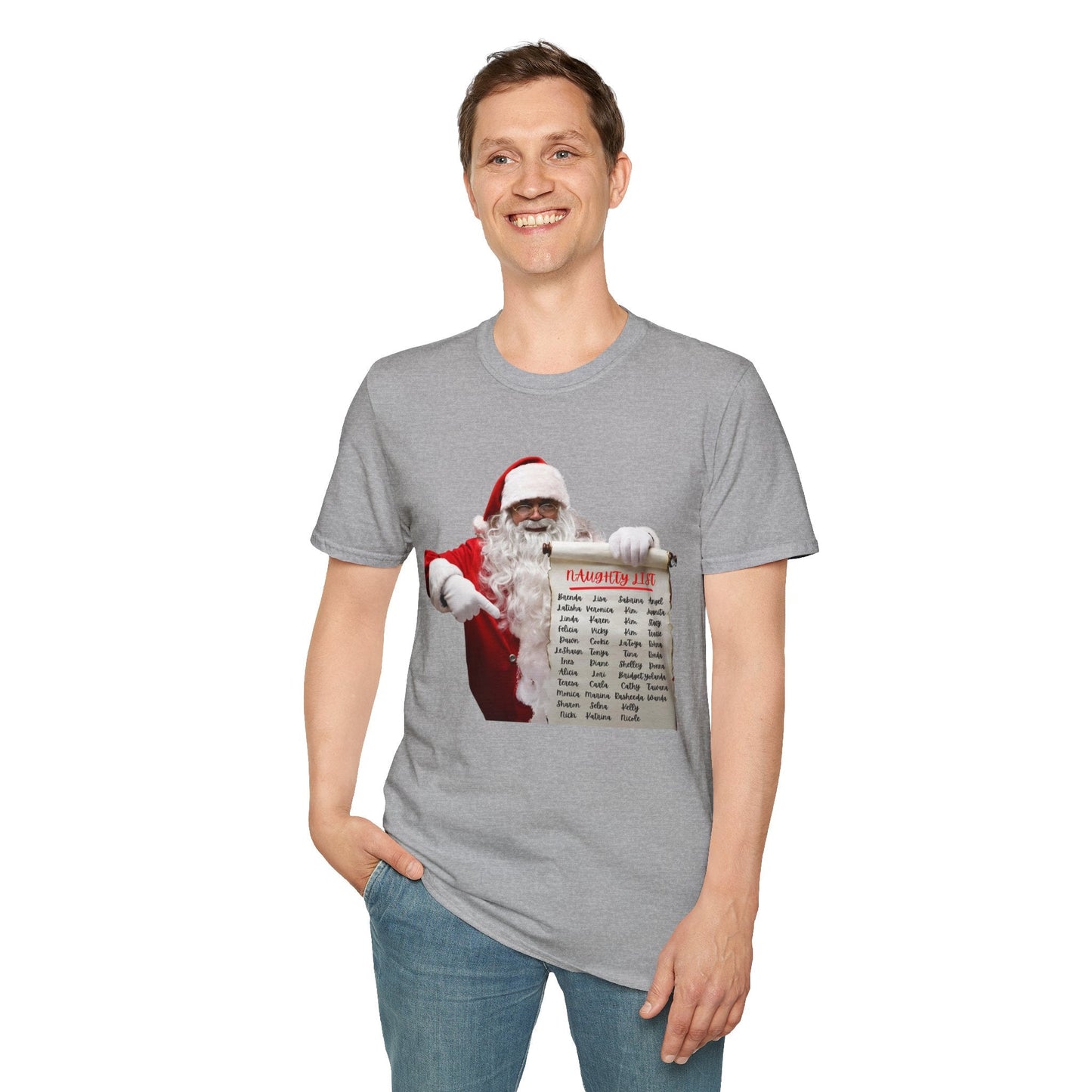 Naughty List Christmas Unisex Shirt - BRAZEN BUY thsirt shirt