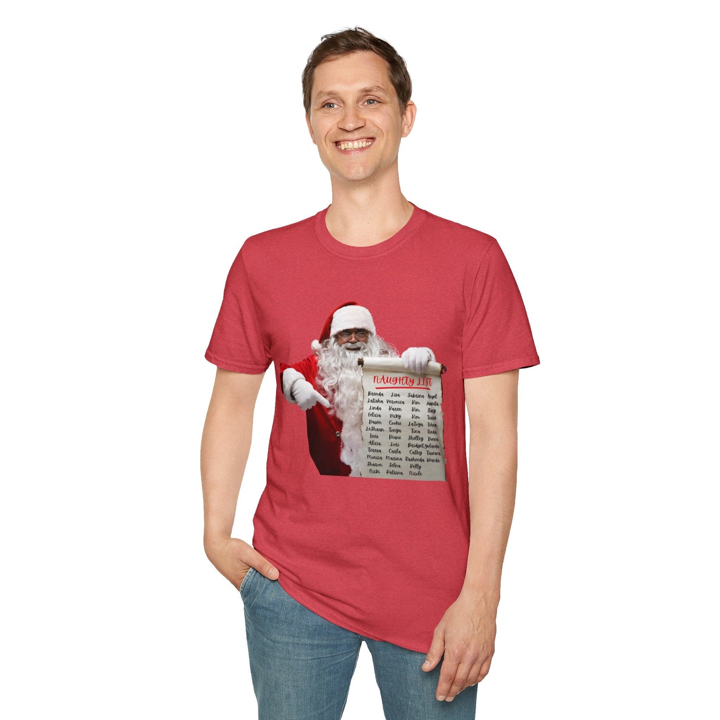 Naughty List Christmas Unisex Shirt - BRAZEN BUY thsirt shirt