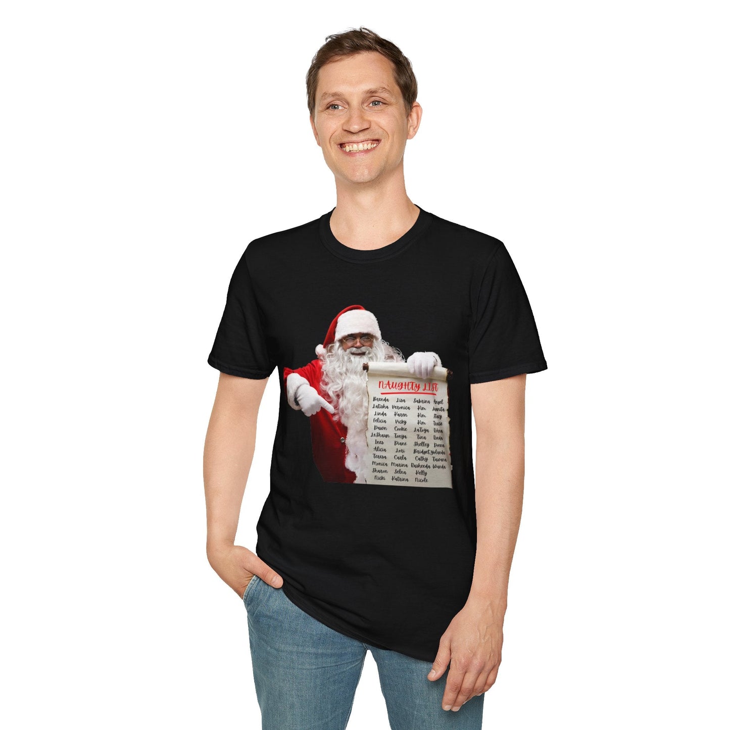 Naughty List Christmas Unisex Shirt - BRAZEN BUY thsirt shirt