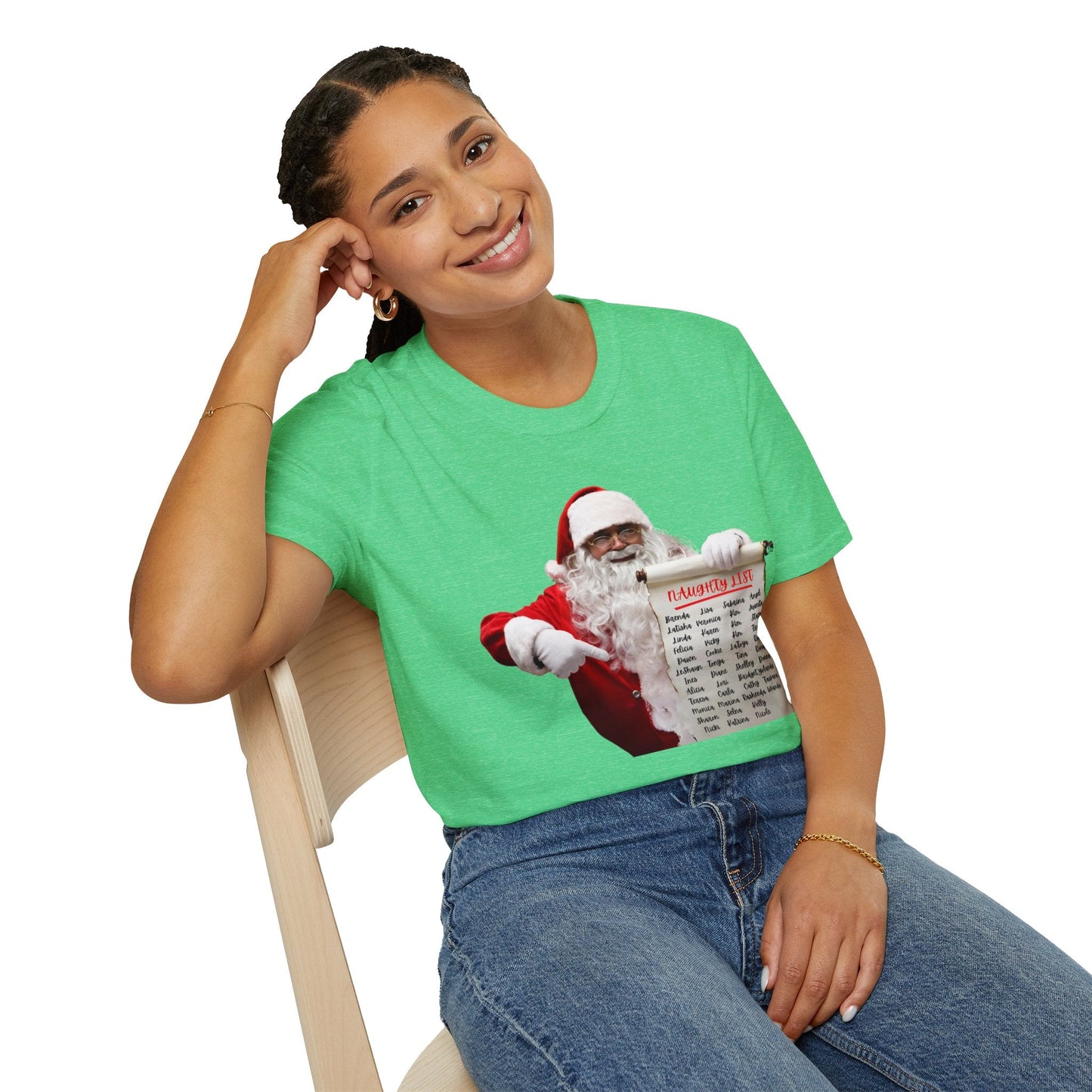 Naughty List Christmas Unisex Shirt - BRAZEN BUY thsirt shirt