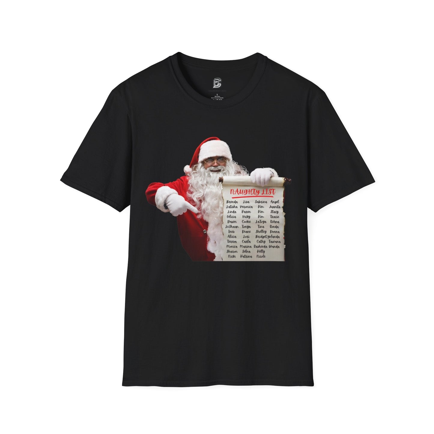 Naughty List Christmas Unisex Shirt - BRAZEN BUY thsirt shirt