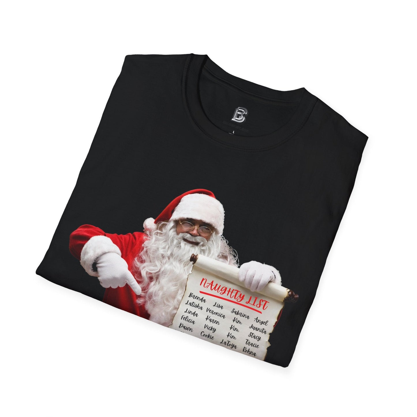 Naughty List Christmas Unisex Shirt - BRAZEN BUY thsirt shirt