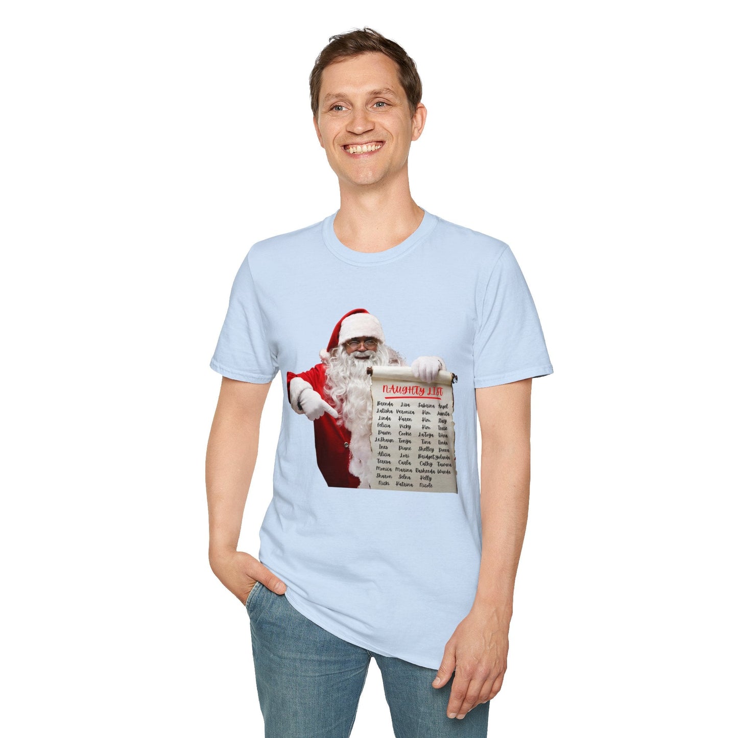 Naughty List Christmas Unisex Shirt - BRAZEN BUY thsirt shirt