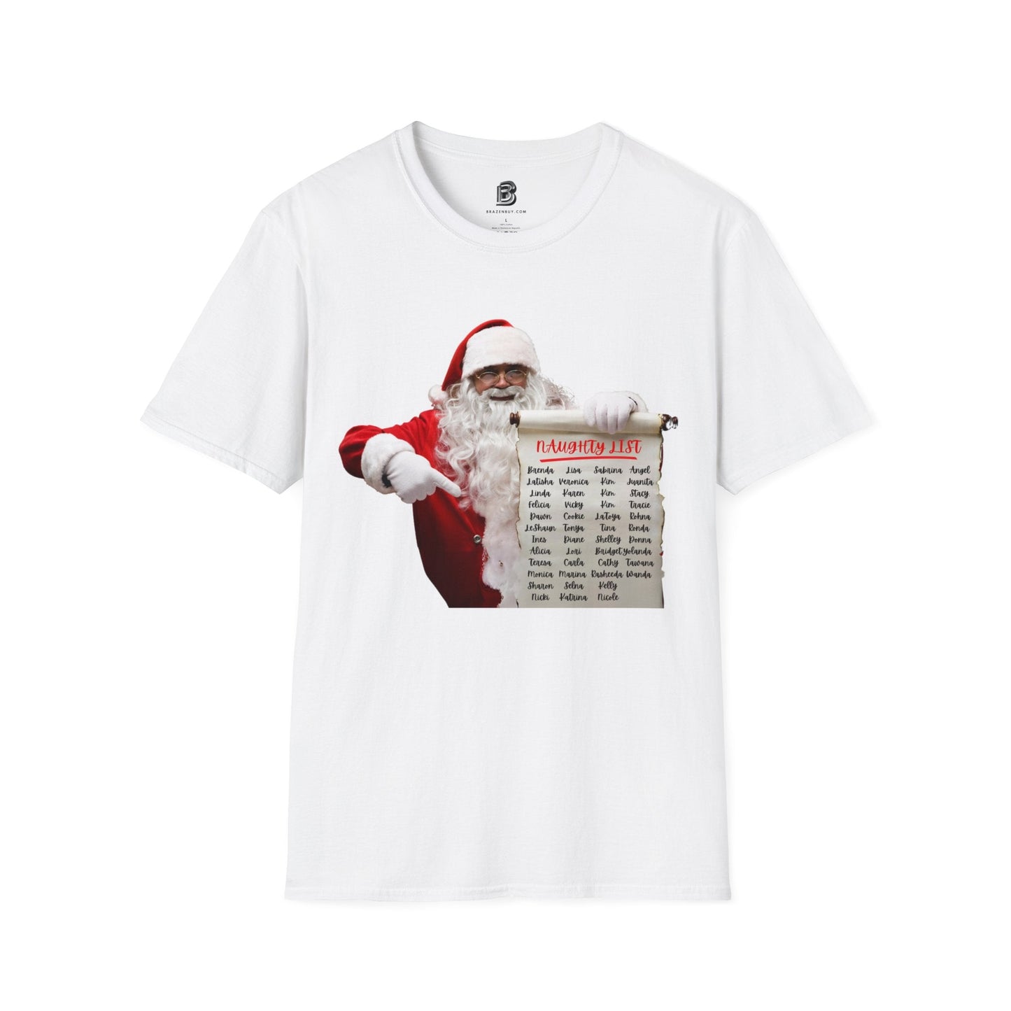 Naughty List Christmas Unisex Shirt - BRAZEN BUY thsirt shirt