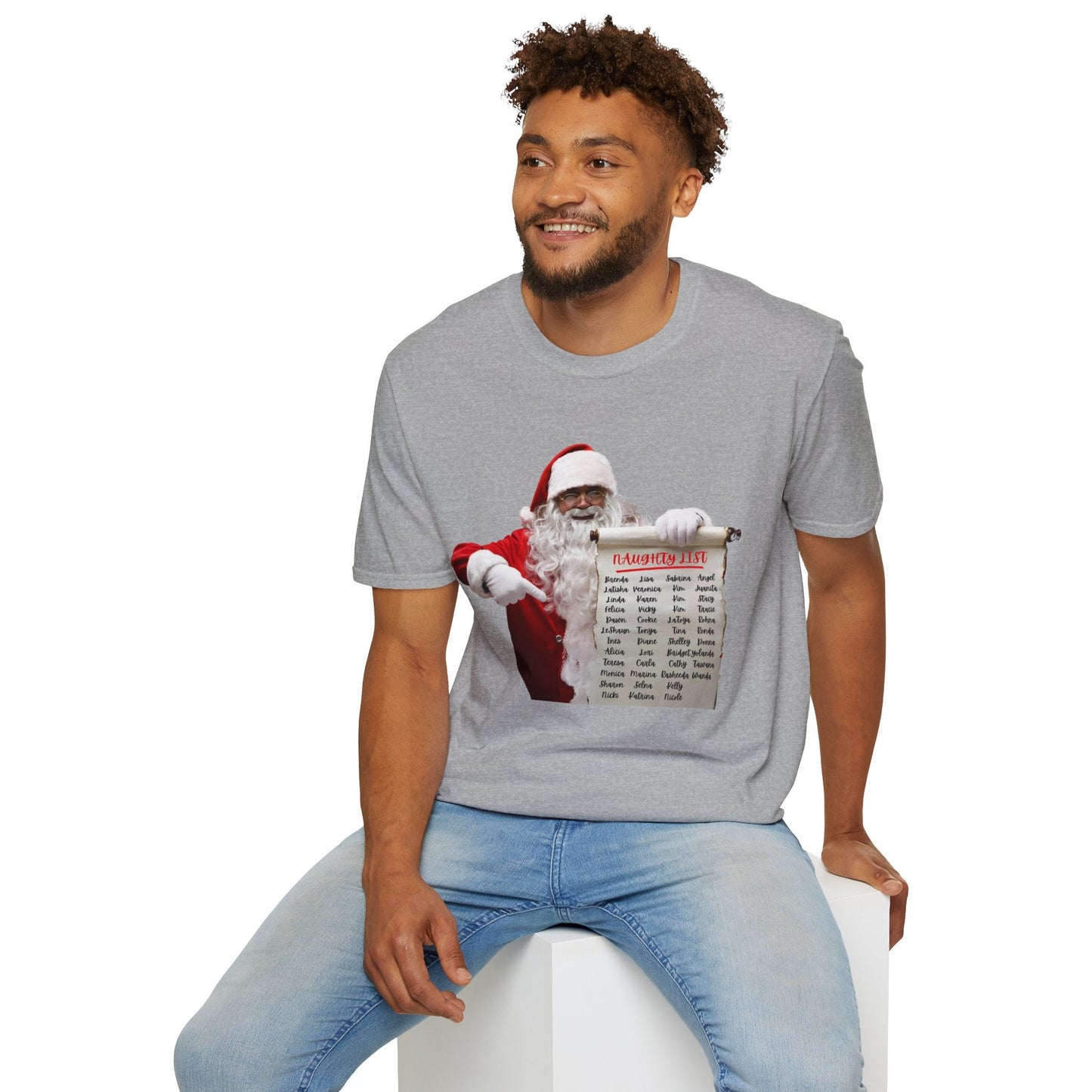 Naughty List Christmas Unisex Shirt - BRAZEN BUY thsirt shirt