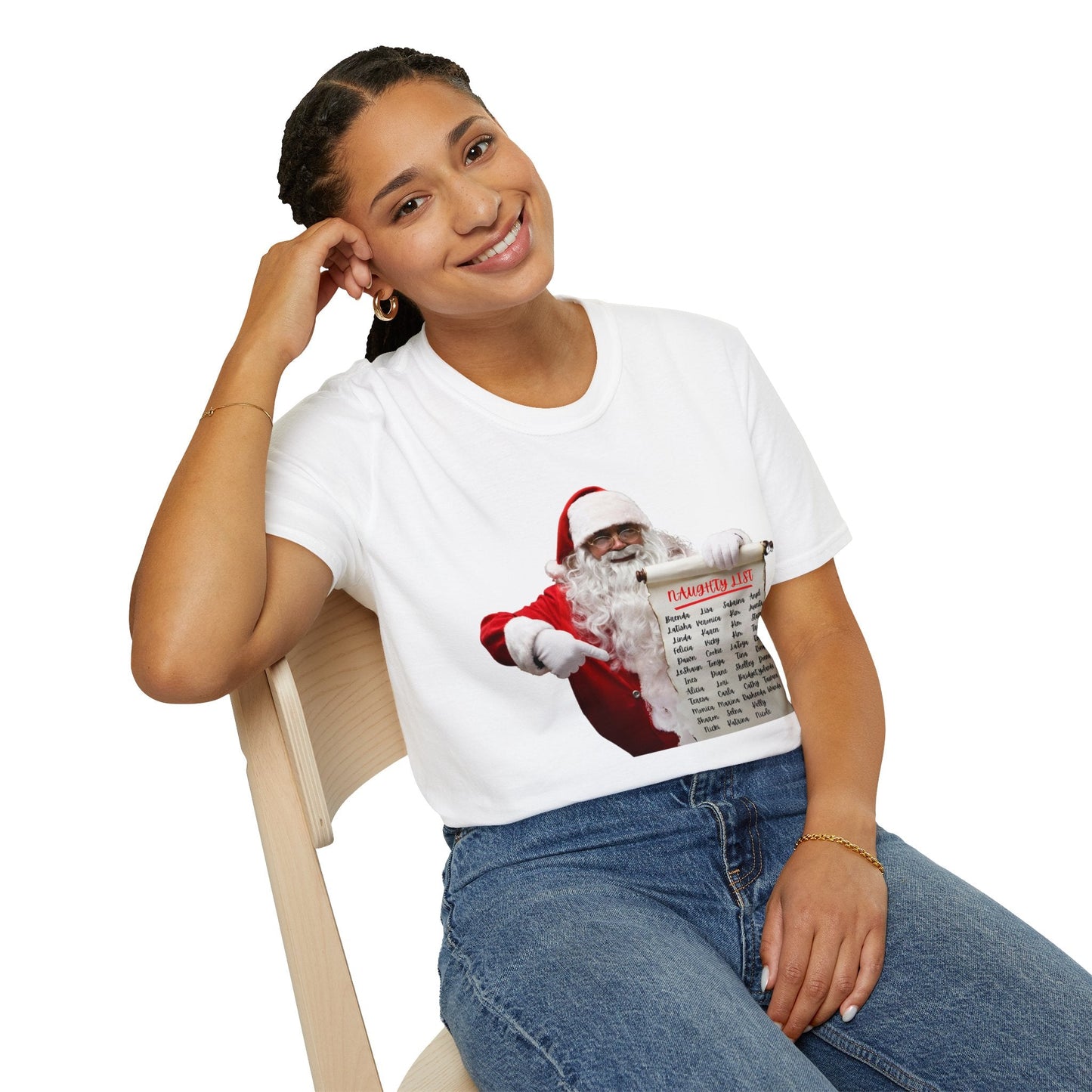 Naughty List Christmas Unisex Shirt - BRAZEN BUY thsirt shirt