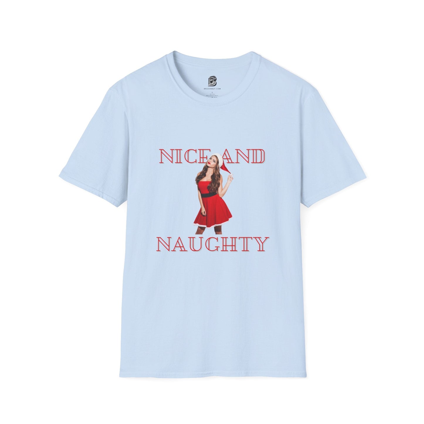 Nice And Naughty Christmas Unisex Shirt - BRAZEN BUY thsirt shirt