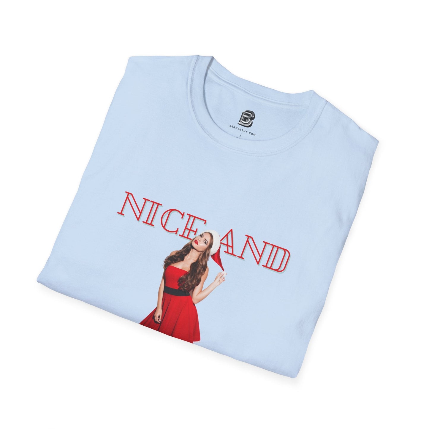 Nice And Naughty Christmas Unisex Shirt - BRAZEN BUY thsirt shirt