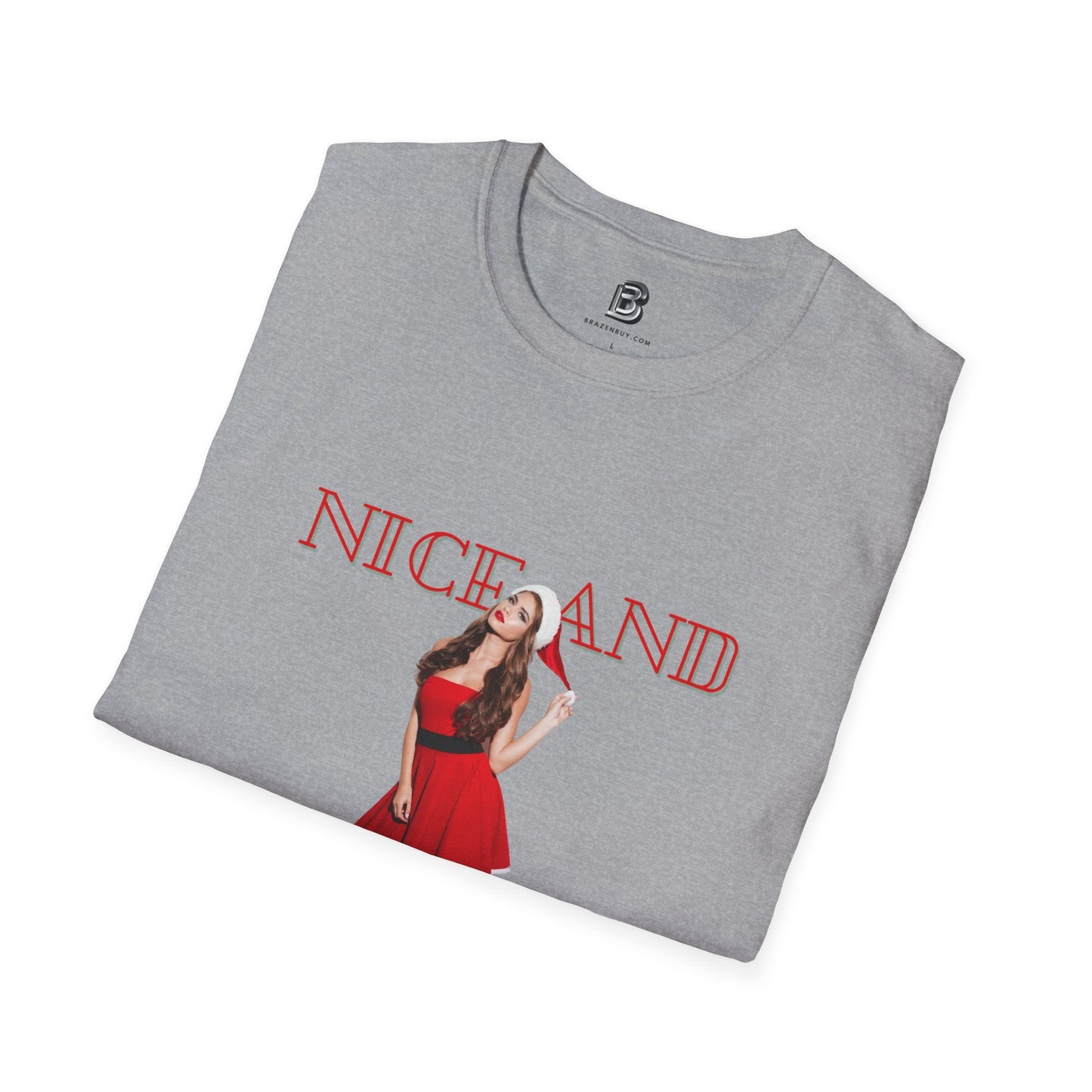 Nice And Naughty Christmas Unisex Shirt - BRAZEN BUY thsirt shirt