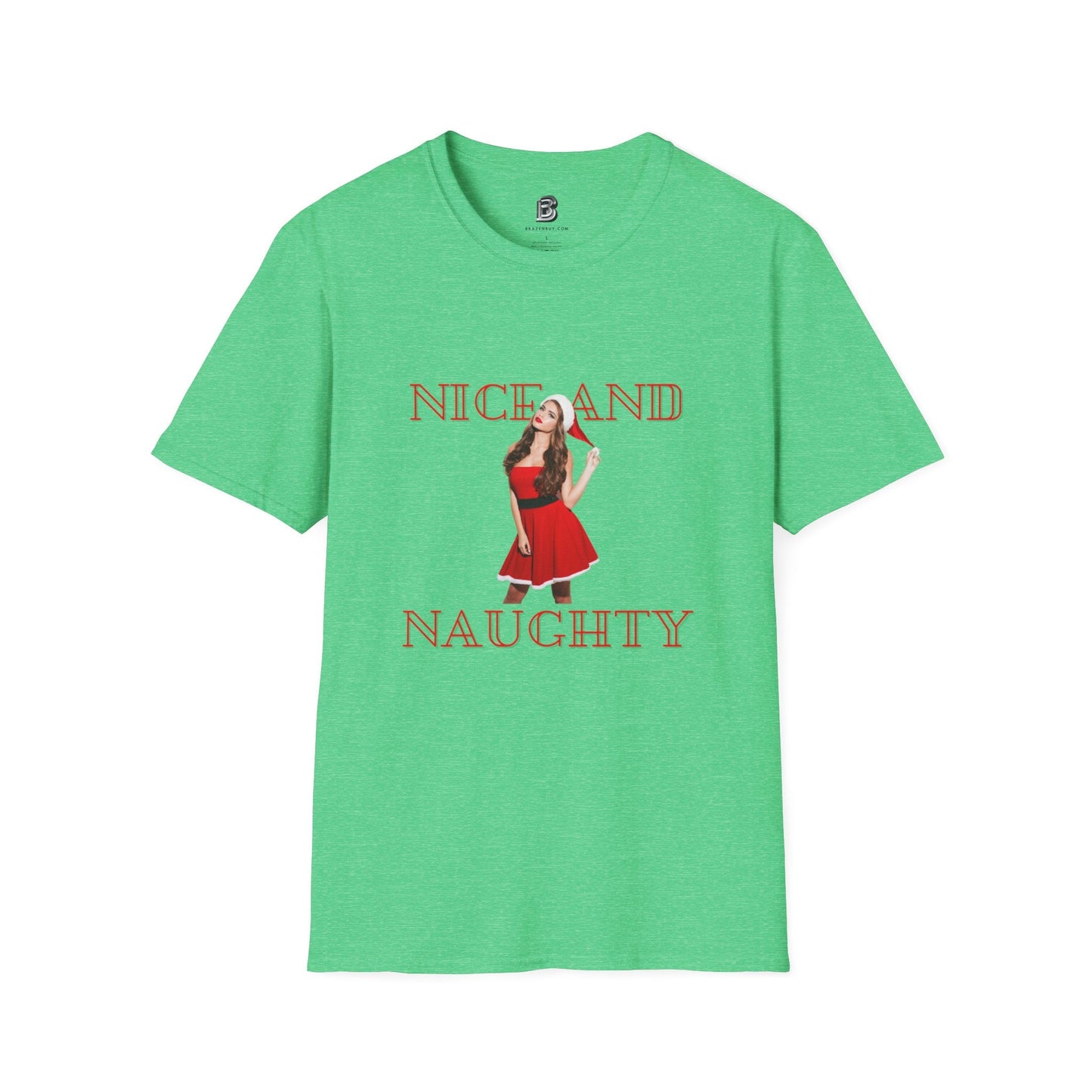 Nice And Naughty Christmas Unisex Shirt - BRAZEN BUY thsirt shirt