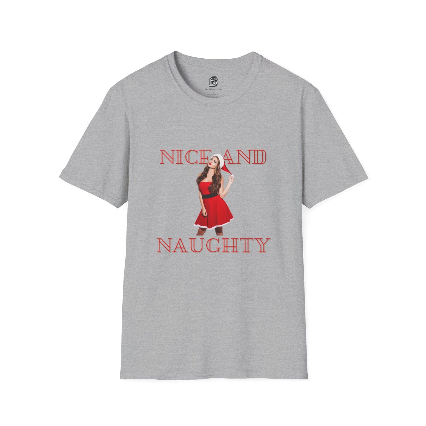 Nice And Naughty Christmas Unisex Shirt - BRAZEN BUY thsirt shirt