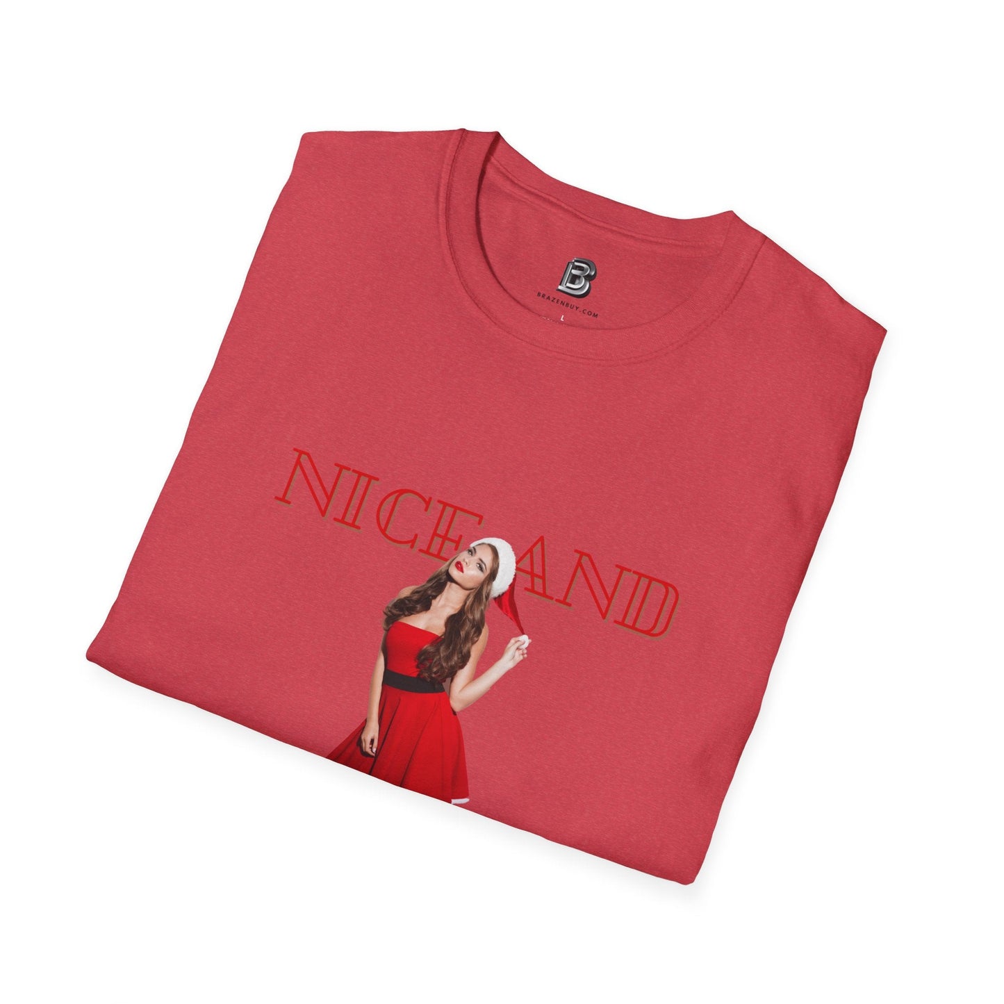 Nice And Naughty Christmas Unisex Shirt - BRAZEN BUY thsirt shirt