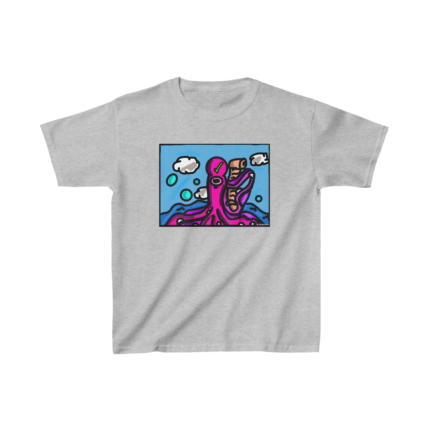 Octopus Activities Kids Tshirt - BRAZEN BUY thsirt shirt