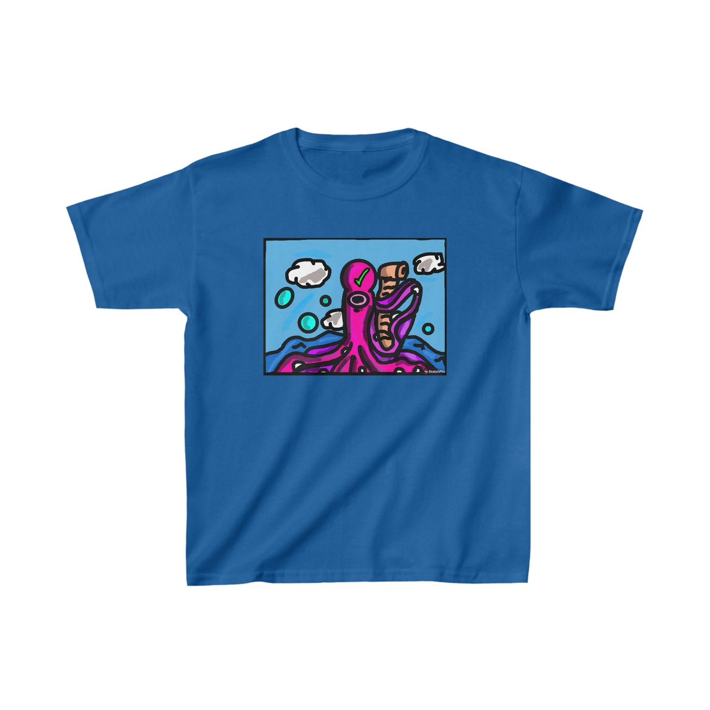 Octopus Activities Kids Tshirt - BRAZEN BUY thsirt shirt