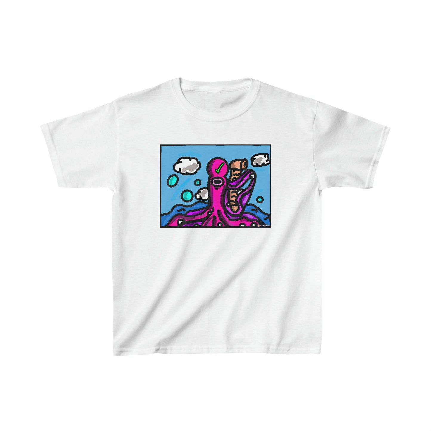 Octopus Activities Kids Tshirt - BRAZEN BUY thsirt shirt