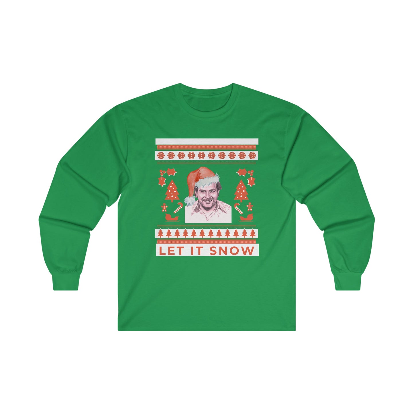 Pablo Let It Snow Long Sleeve Tee - BRAZEN BUY thsirt shirt