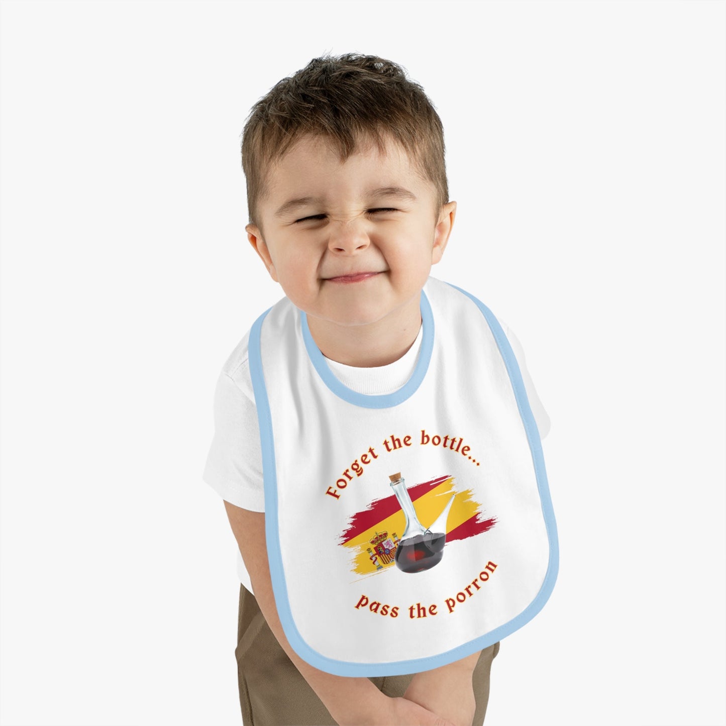 Pass the Porron Baby Bib - BRAZEN BUY thsirt shirt
