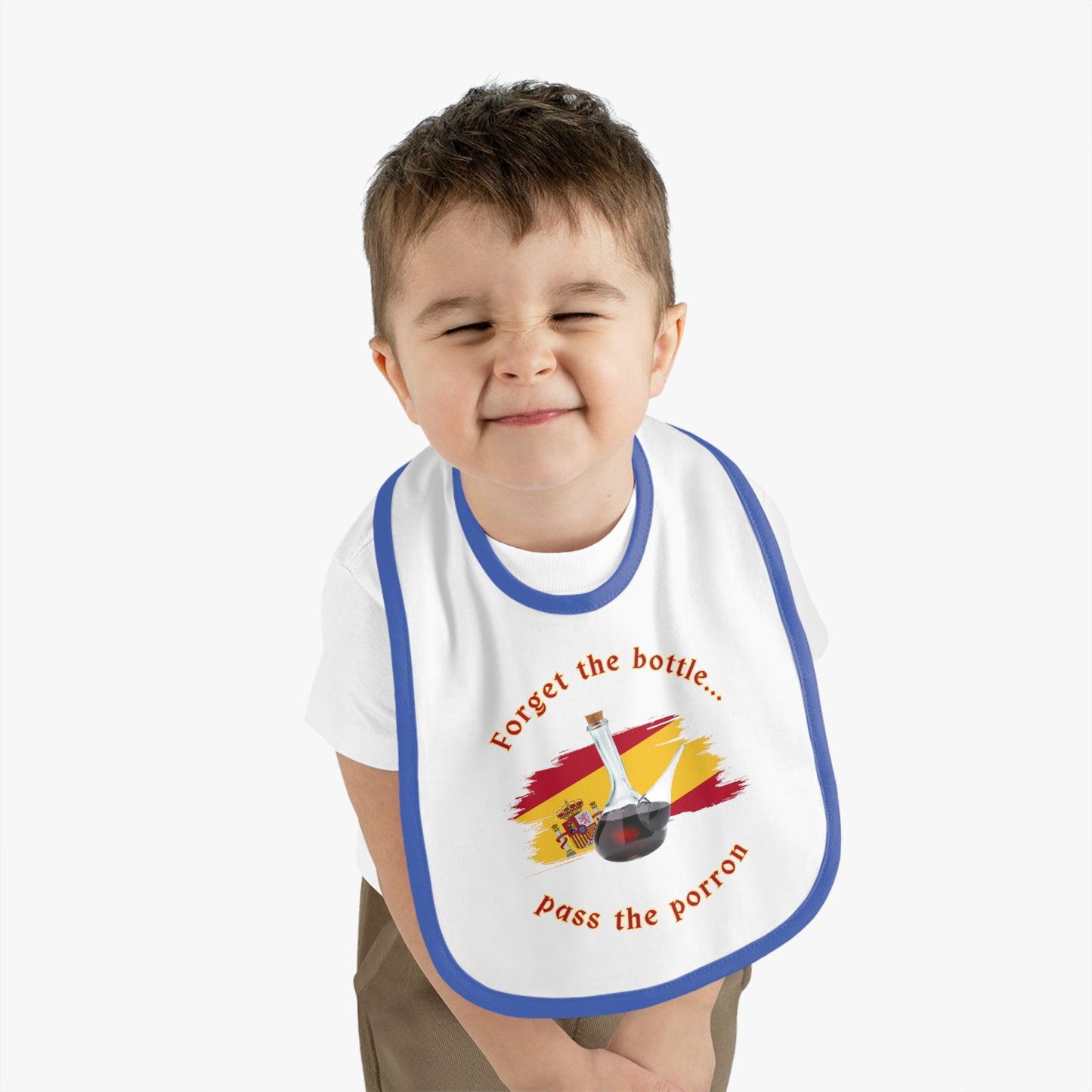 Pass the Porron Baby Bib - BRAZEN BUY thsirt shirt