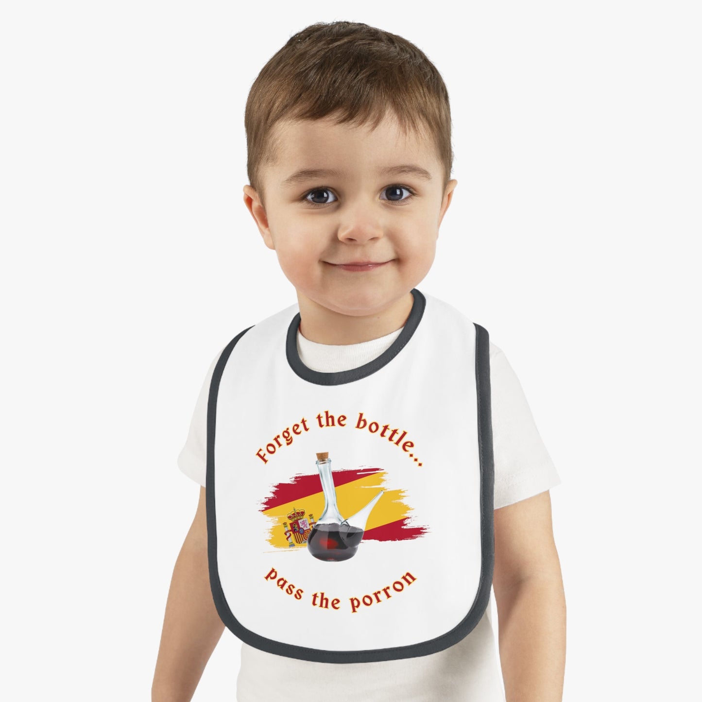 Pass the Porron Baby Bib - BRAZEN BUY thsirt shirt