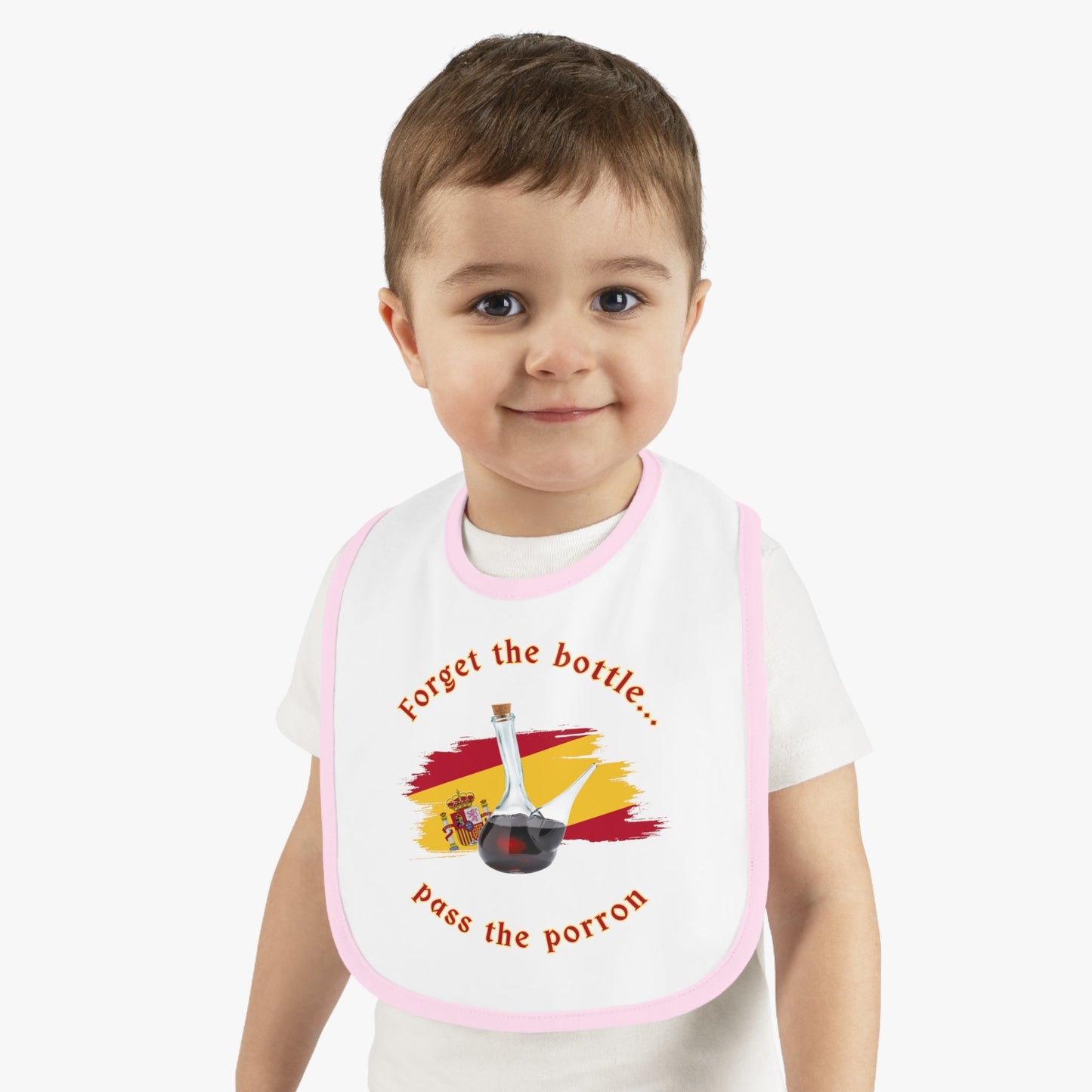 Pass the Porron Baby Bib - BRAZEN BUY thsirt shirt