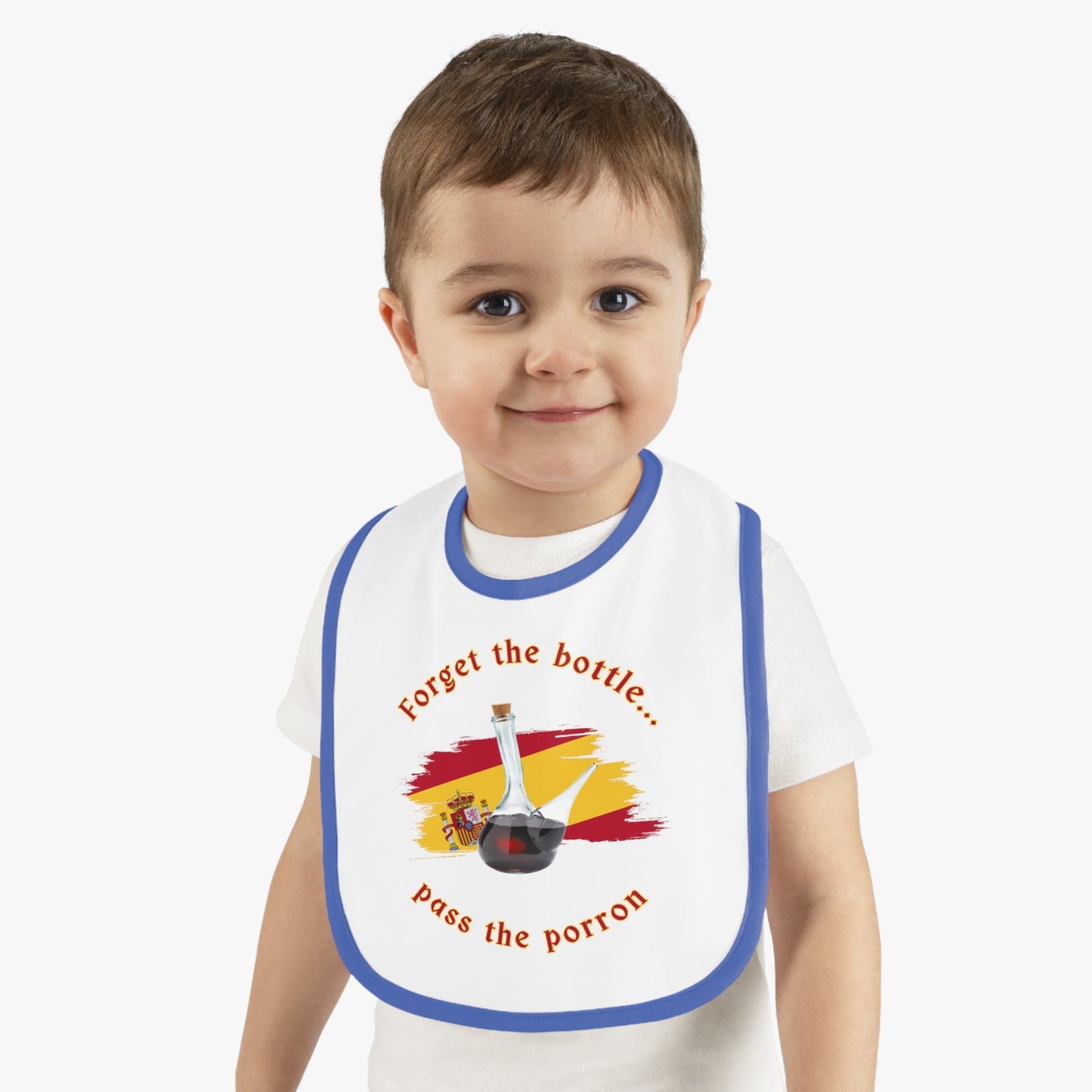 Pass the Porron Baby Bib - BRAZEN BUY thsirt shirt