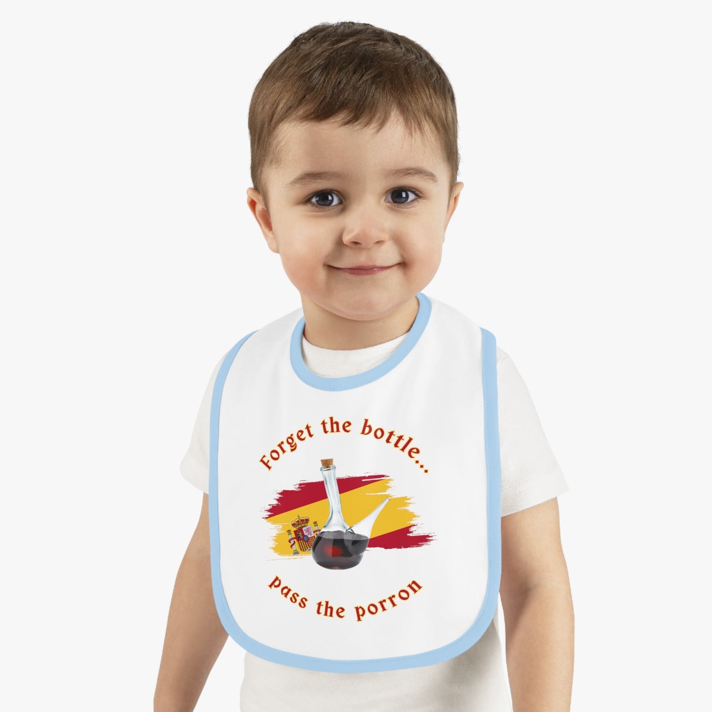 Pass the Porron Baby Bib - BRAZEN BUY thsirt shirt