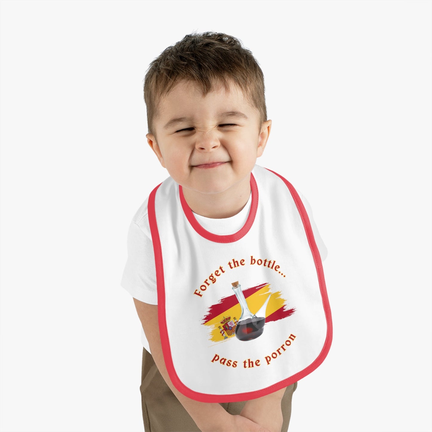 Pass the Porron Baby Bib - BRAZEN BUY thsirt shirt