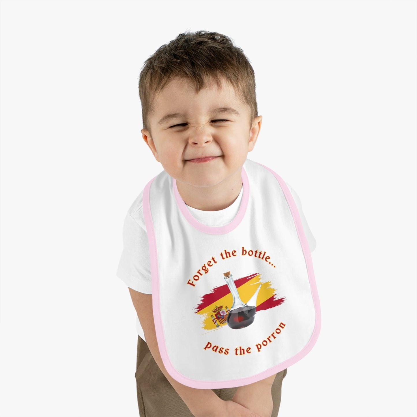 Pass the Porron Baby Bib - BRAZEN BUY thsirt shirt