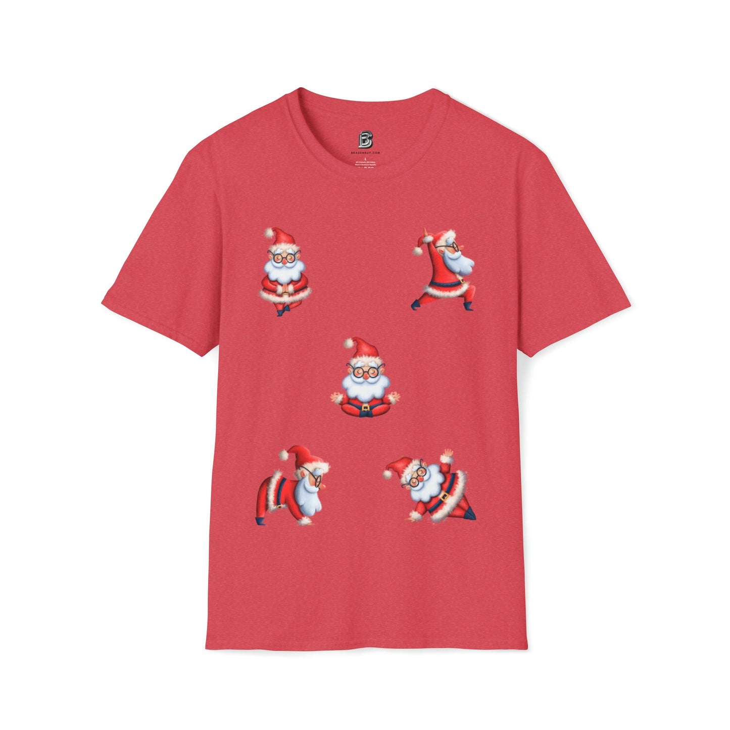 Santa Yoga Unisex Shirt - BRAZEN BUY thsirt shirt