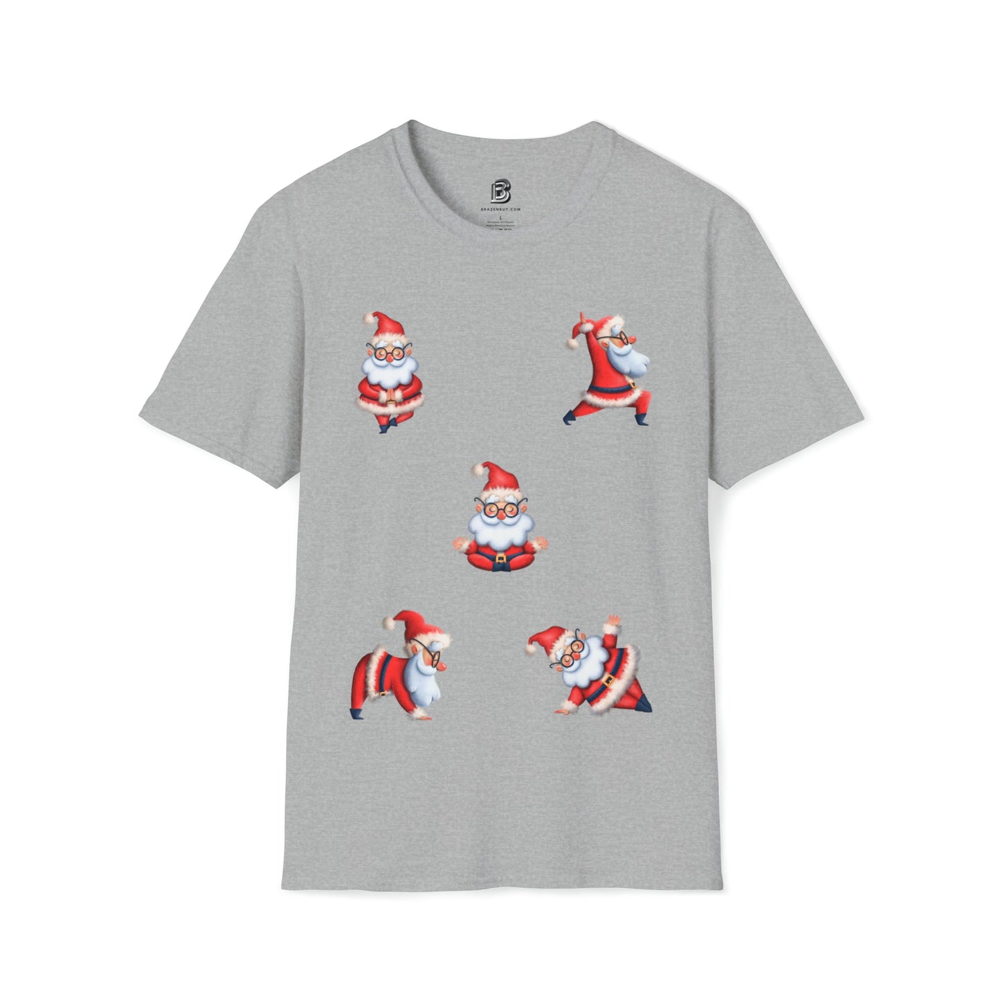 Santa Yoga Unisex Shirt - BRAZEN BUY thsirt shirt