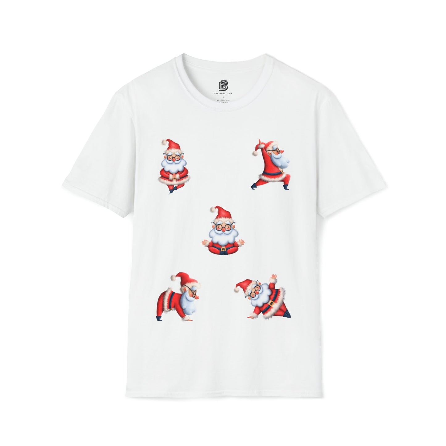 Santa Yoga Unisex Shirt - BRAZEN BUY thsirt shirt