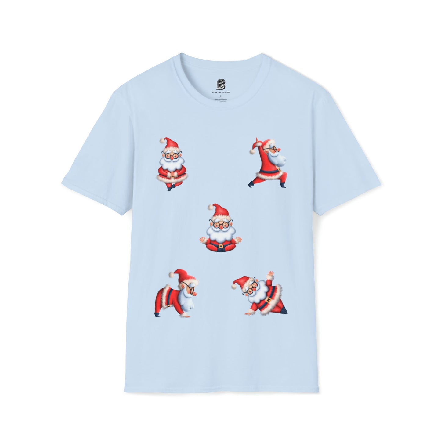 Santa Yoga Unisex Shirt - BRAZEN BUY thsirt shirt