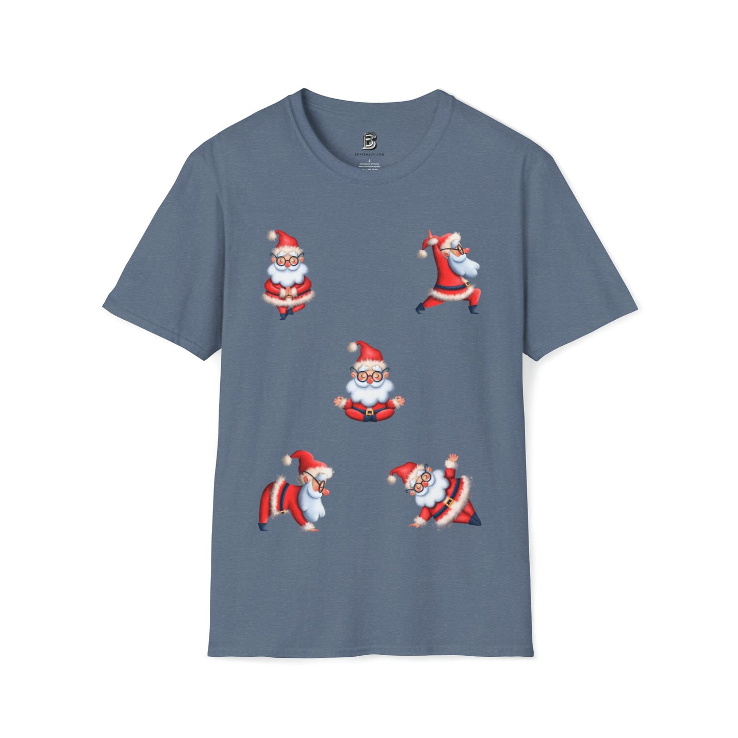 Santa Yoga Unisex Shirt - BRAZEN BUY thsirt shirt