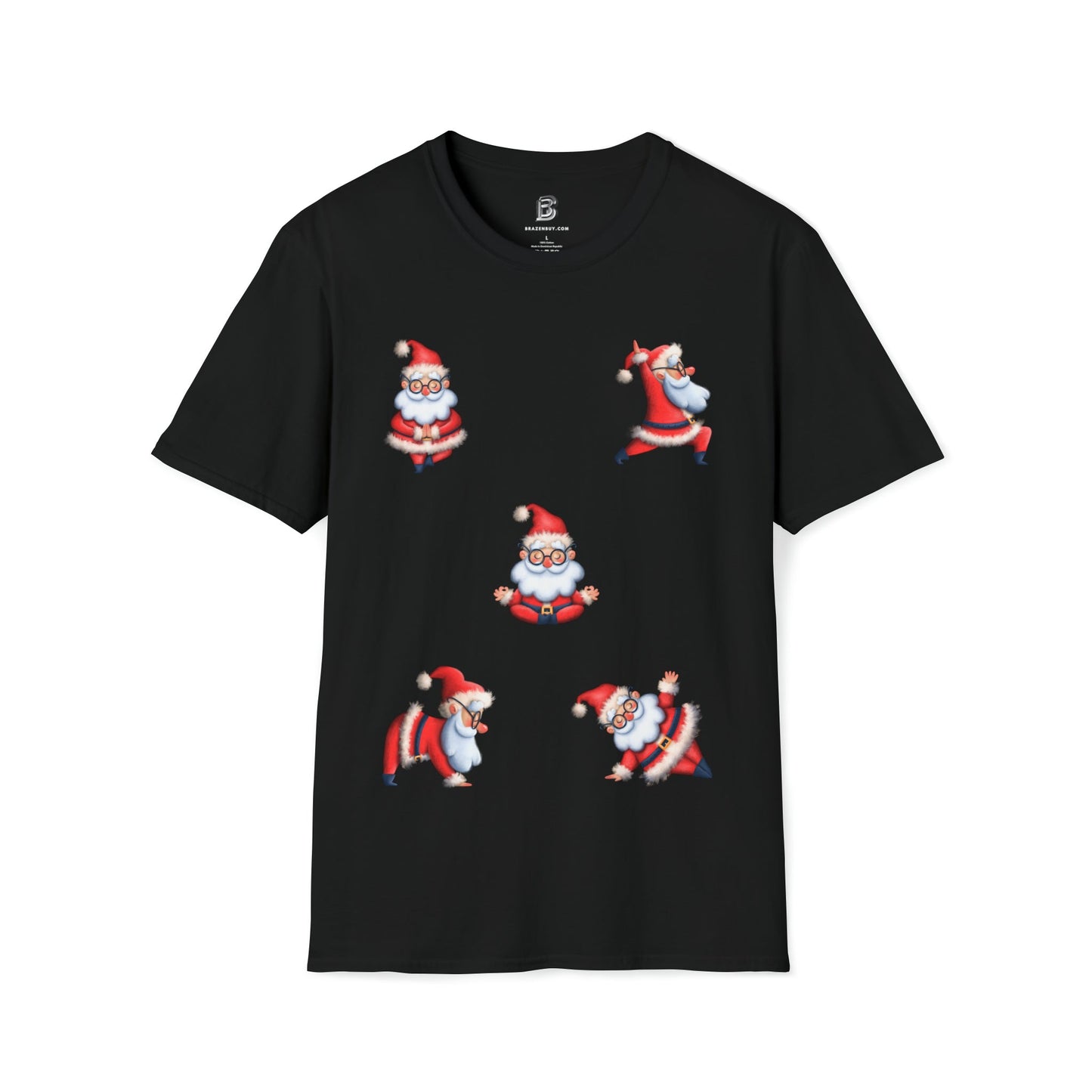 Santa Yoga Unisex Shirt - BRAZEN BUY thsirt shirt