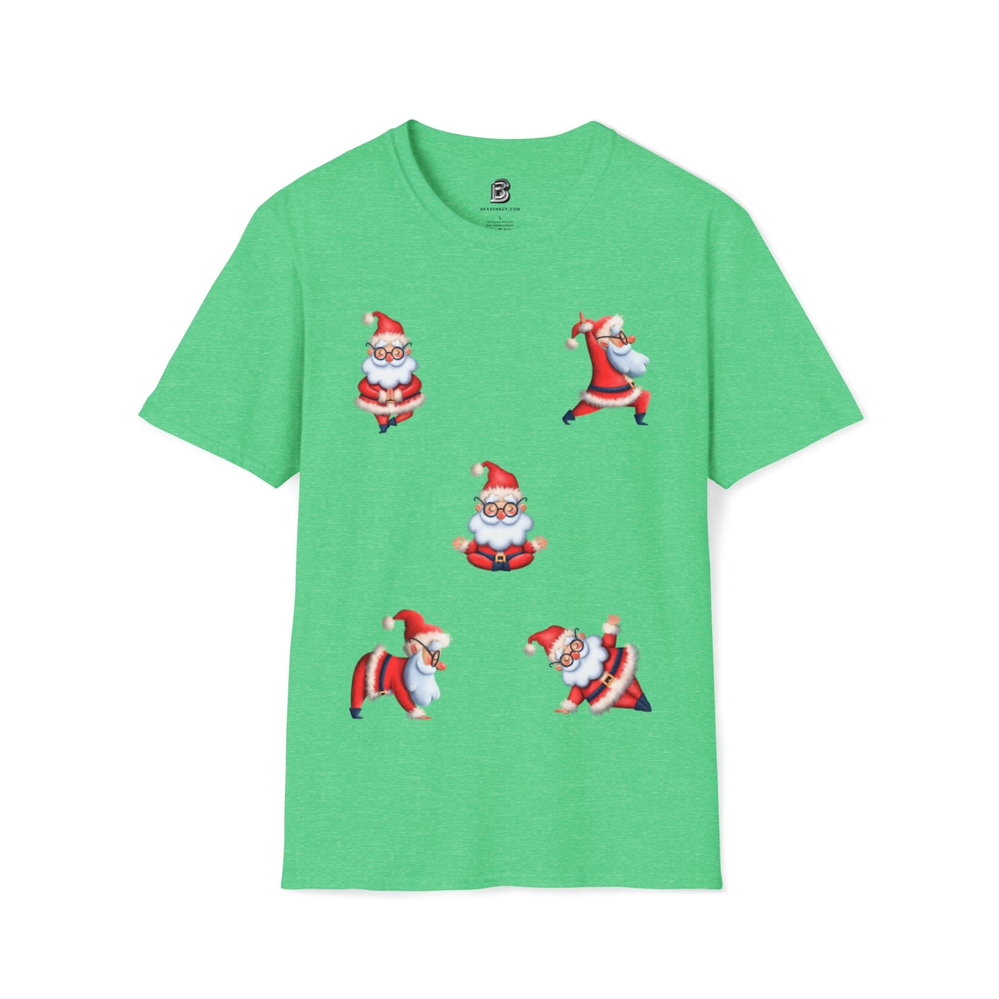 Santa Yoga Unisex Shirt - BRAZEN BUY thsirt shirt