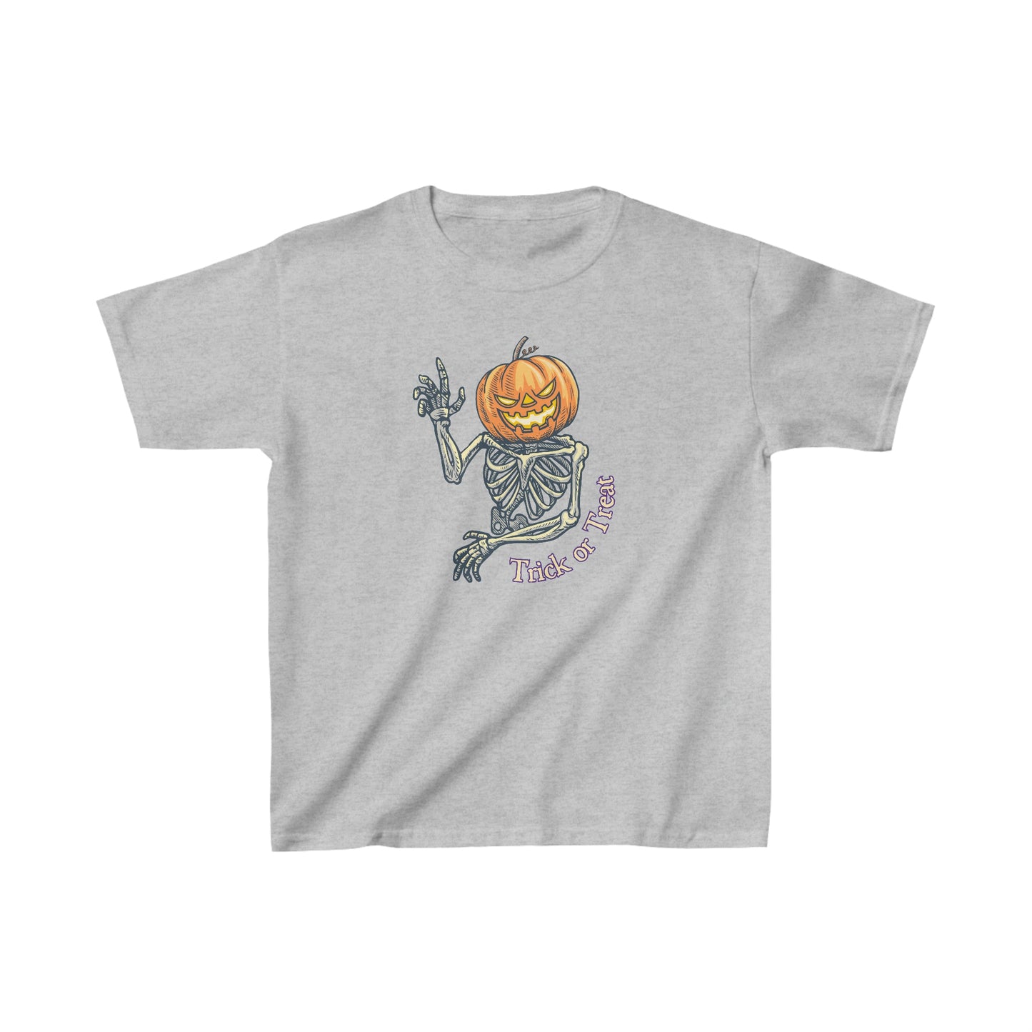 Skeleton Jack Halloween Kids Tee - BRAZEN BUY thsirt shirt