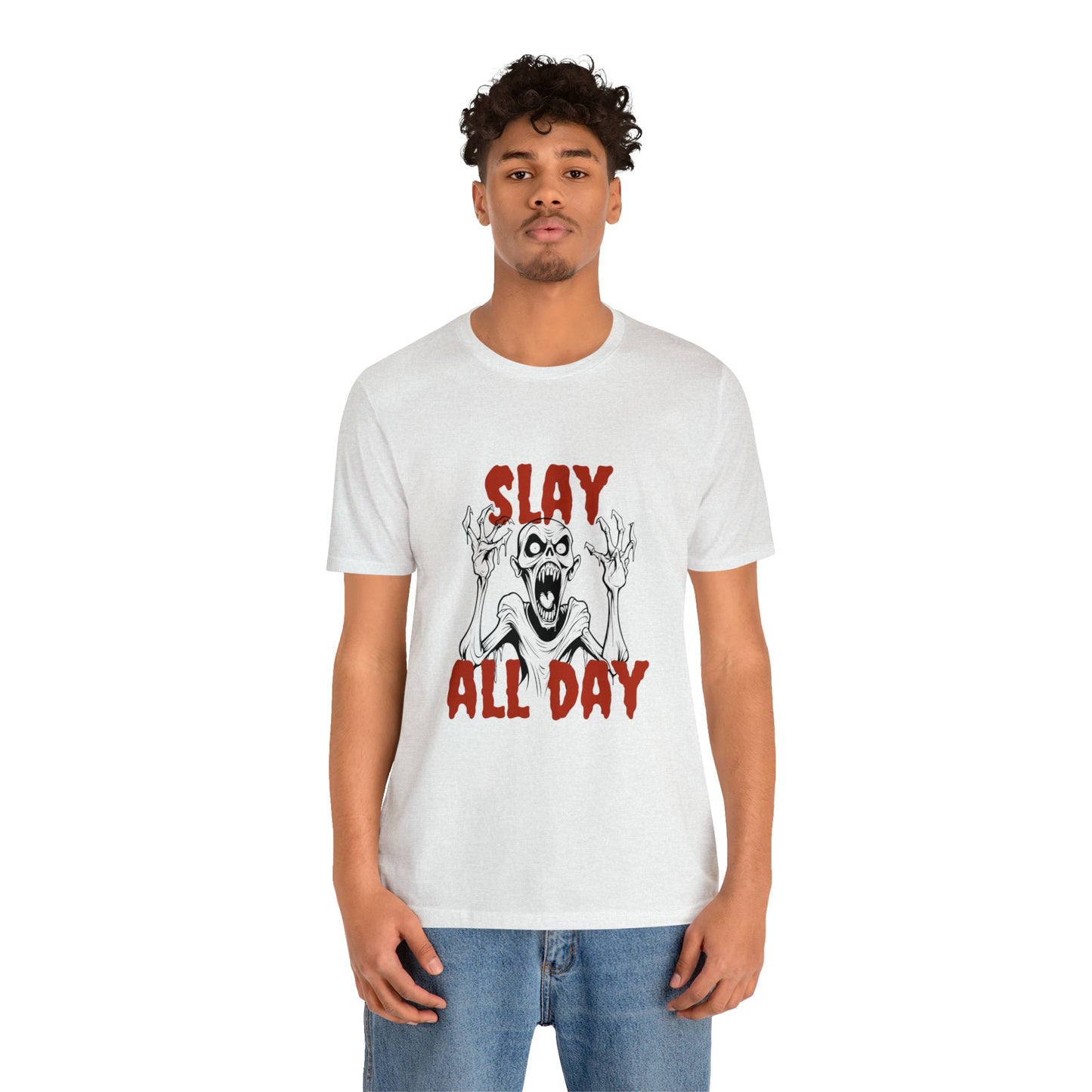 Slay All Day Halloween Tee - BRAZEN BUY thsirt shirt
