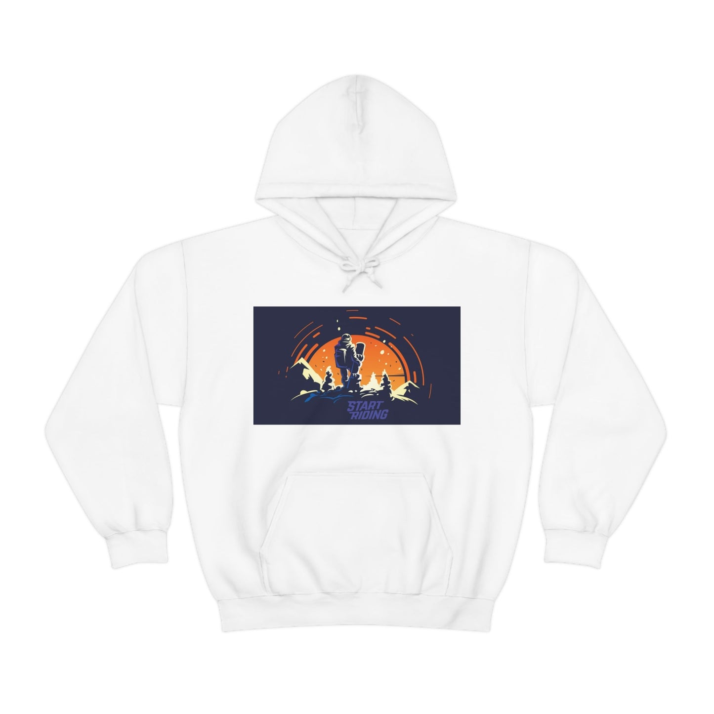 Snowboarding Hooded Sweatshirt - BRAZEN BUY thsirt shirt