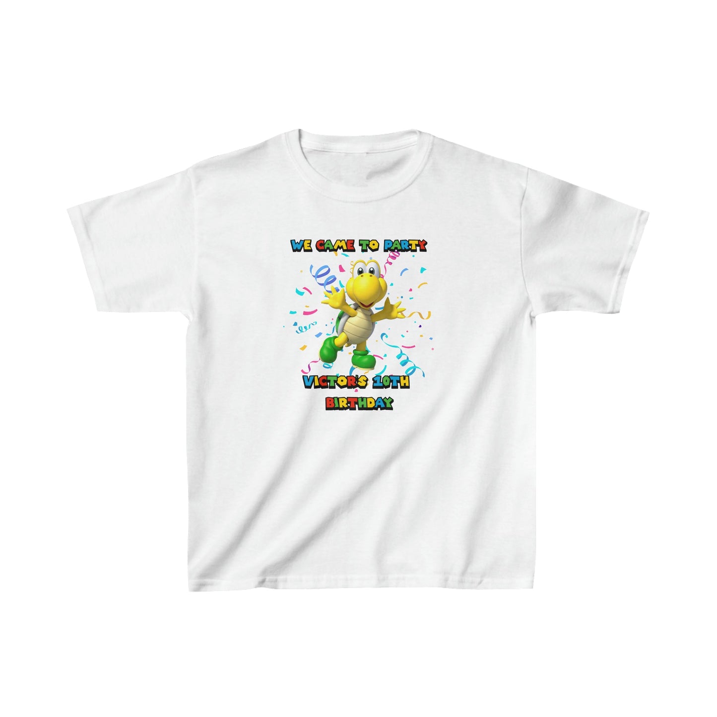 Victor's Bday Sarai Kids Tee - BRAZEN BUY thsirt shirt