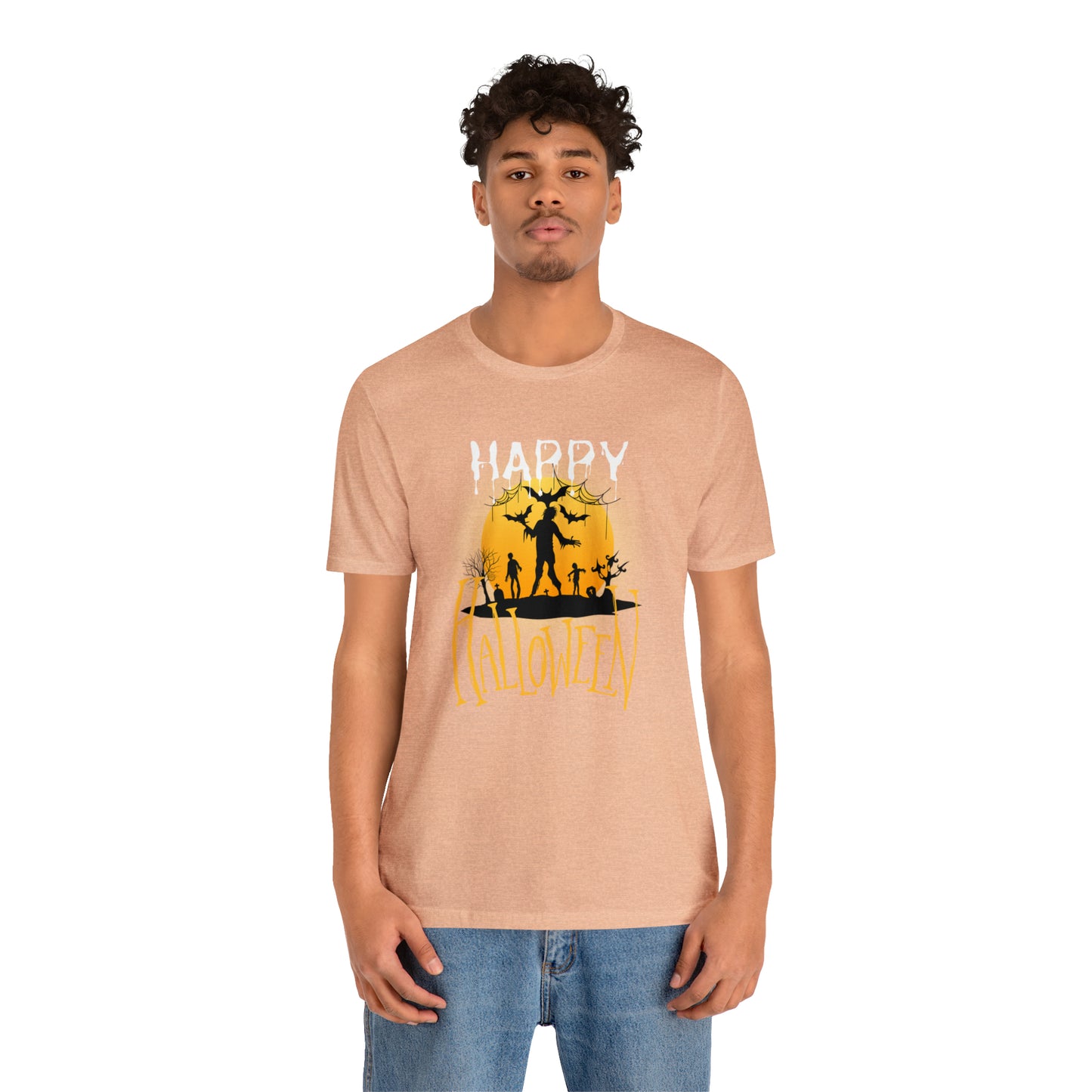 Happy Halloween Graveyard Tee