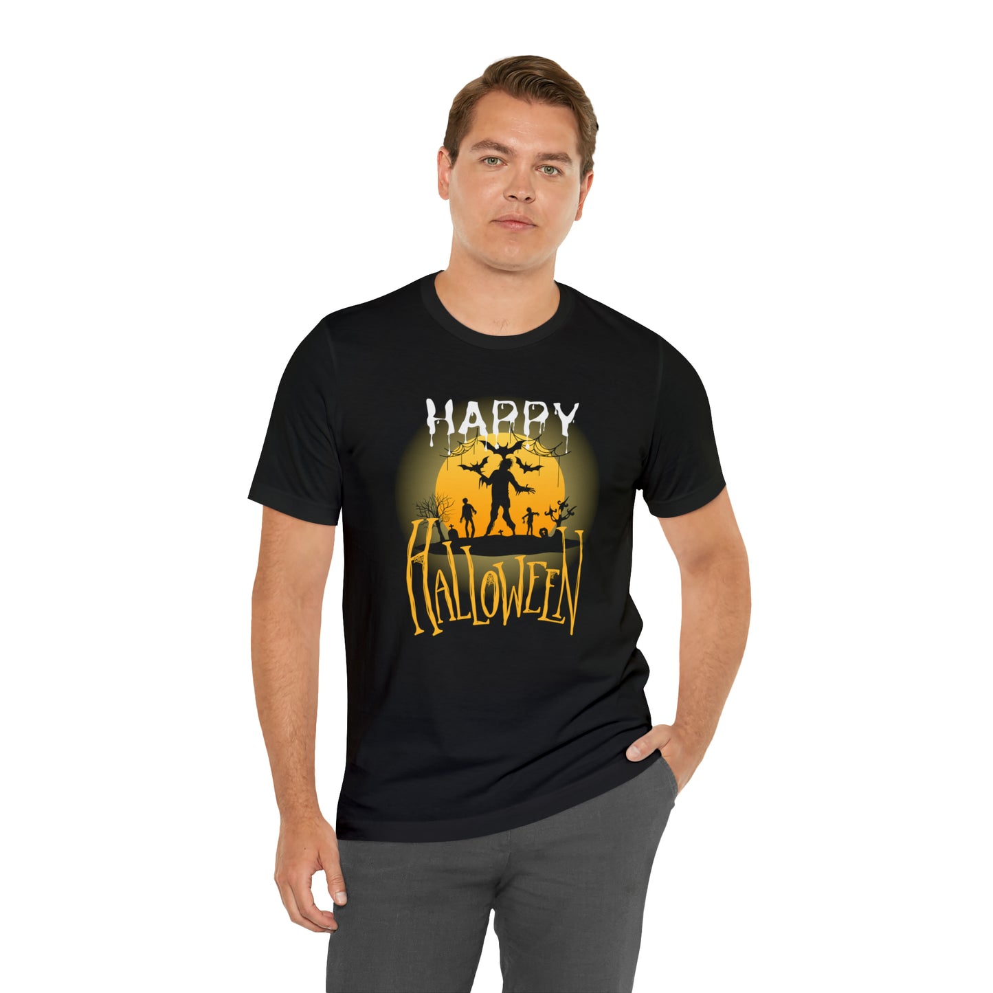 Happy Halloween Graveyard Tee