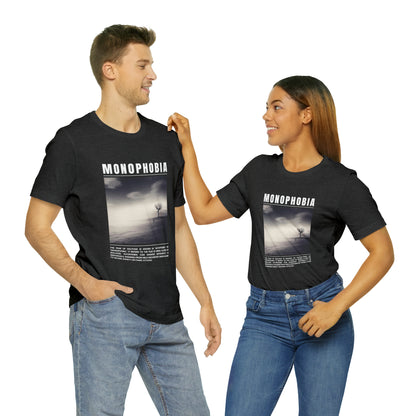 Monophobia Fear of Being Alone Halloween Tee