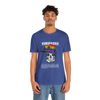 Homophobia Fear of Gay People Halloween Tee