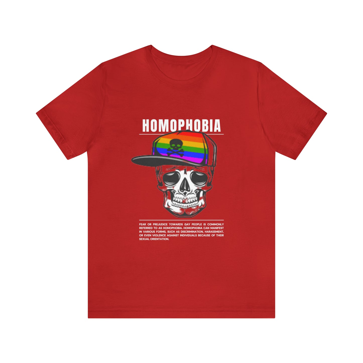 Homophobia Fear of Gay People Halloween Tee