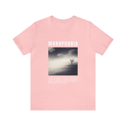 Monophobia Fear of Being Alone Halloween Tee