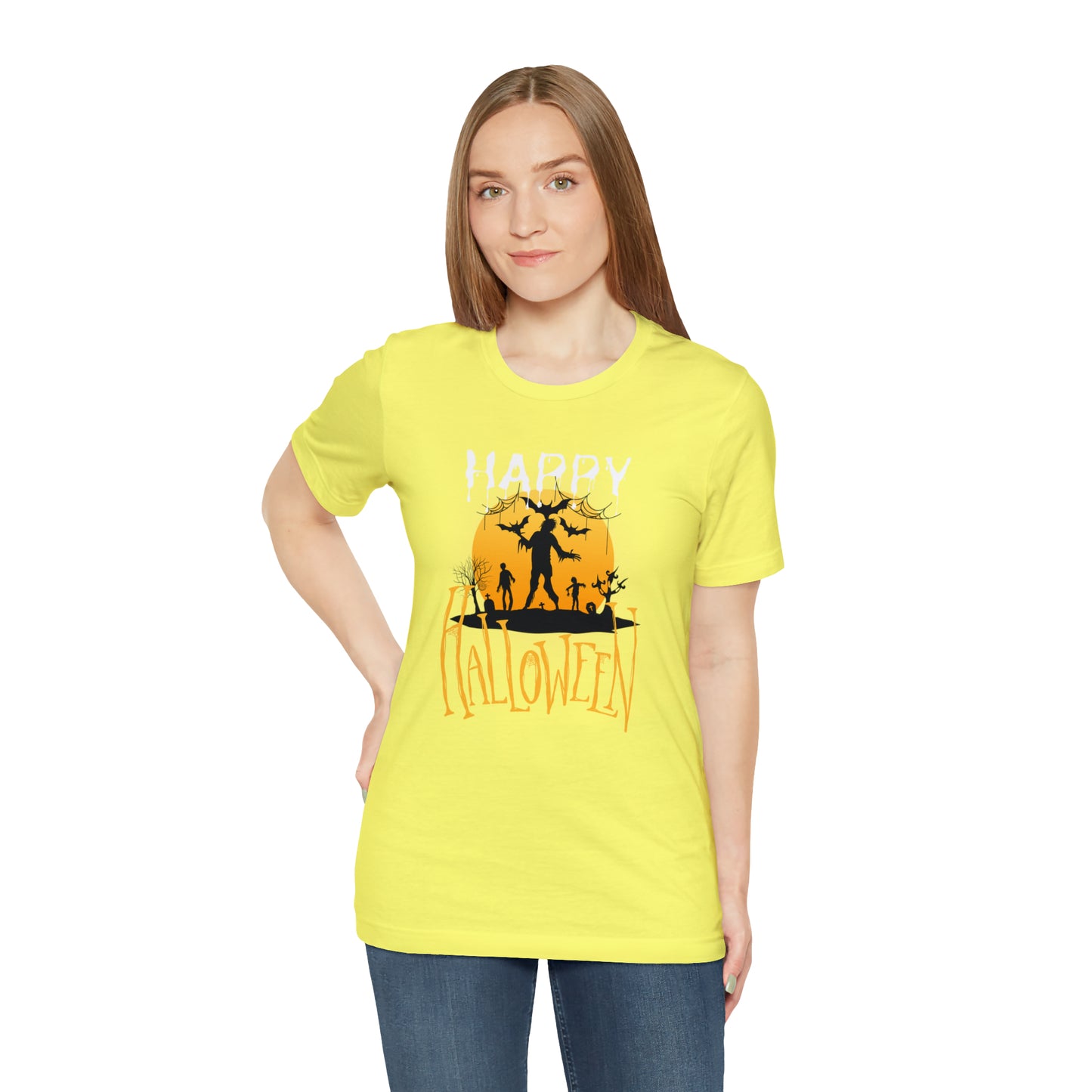 Happy Halloween Graveyard Tee