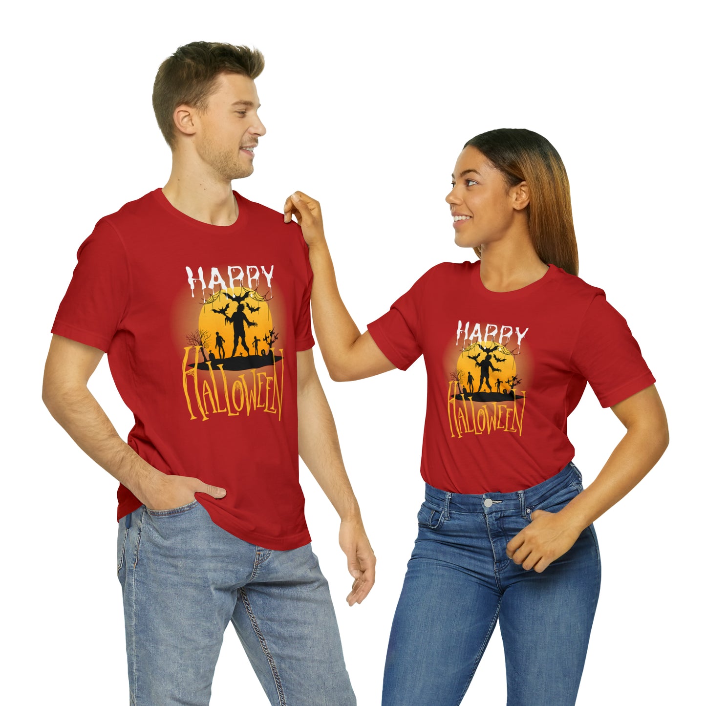 Happy Halloween Graveyard Tee