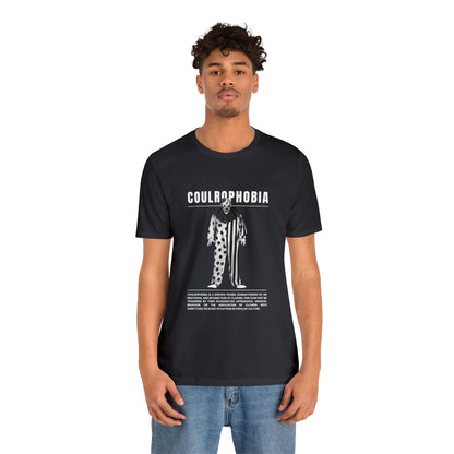 Coulrophobia Fear of Clowns Halloween Tee