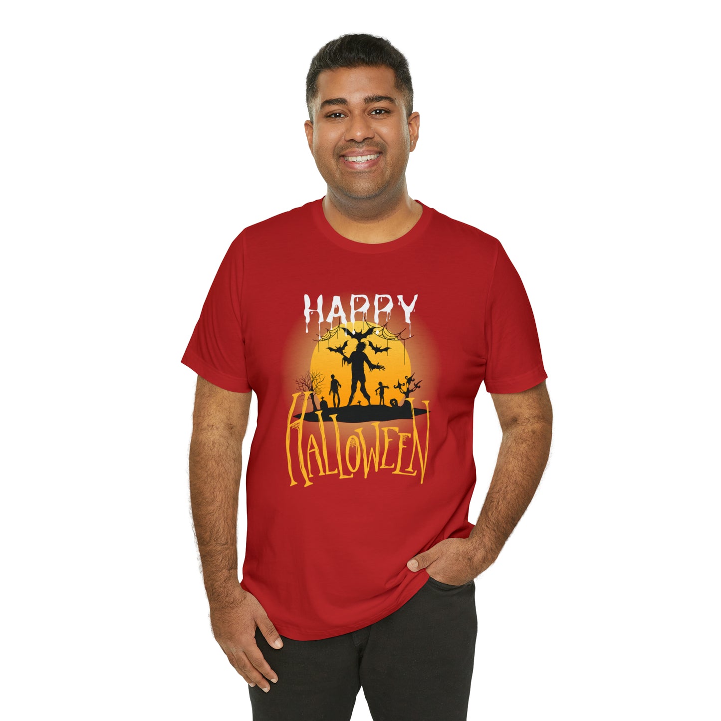 Happy Halloween Graveyard Tee